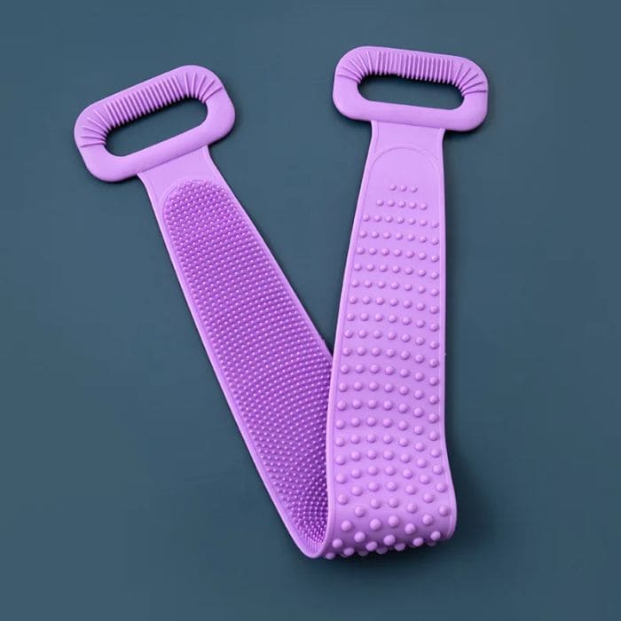 Kit com 4 Escovas de Banho em Silicone Limpeza Esfoliação e Relaxamento