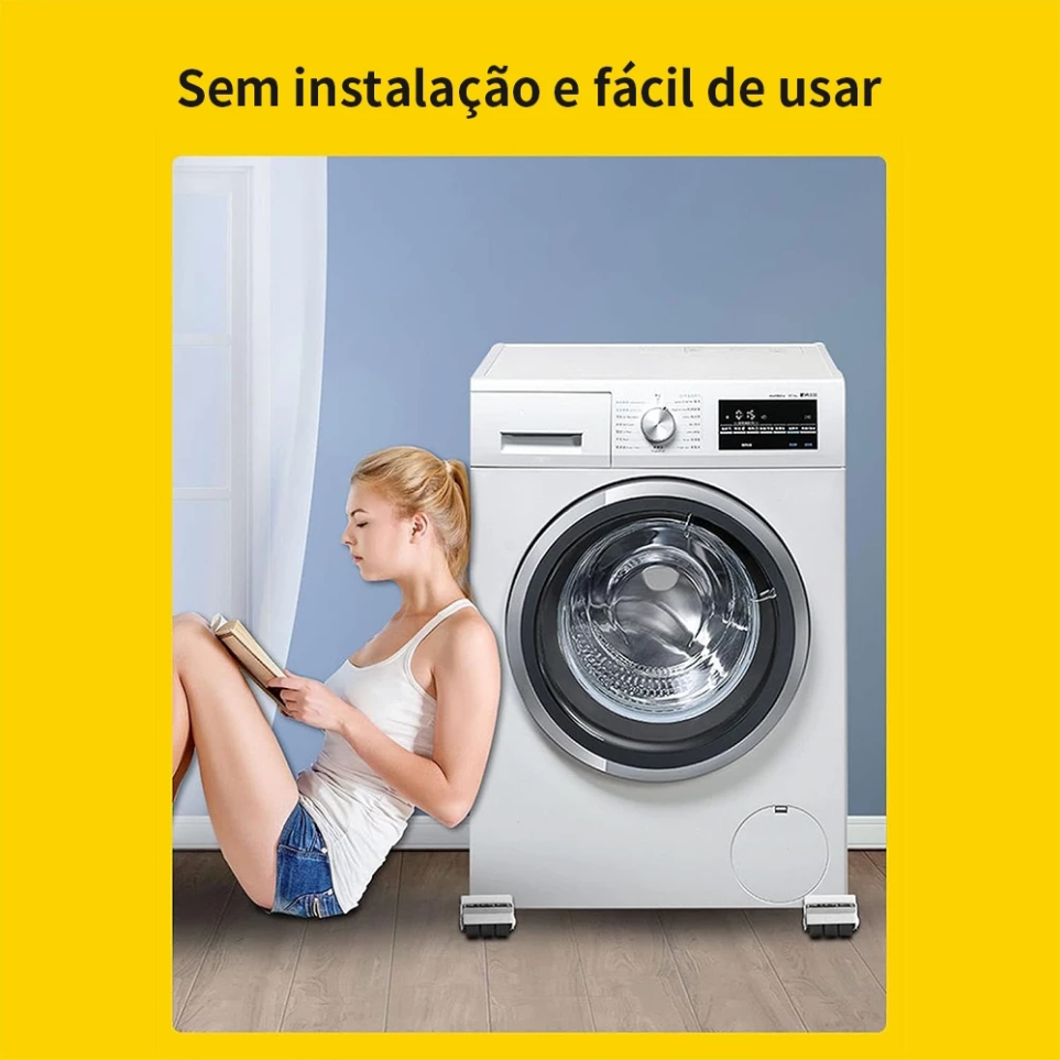 Suporte para moveis - ErgoMove - Mova Geladeira Fogão Freezer Máquina Sem Esforço ou Perigo