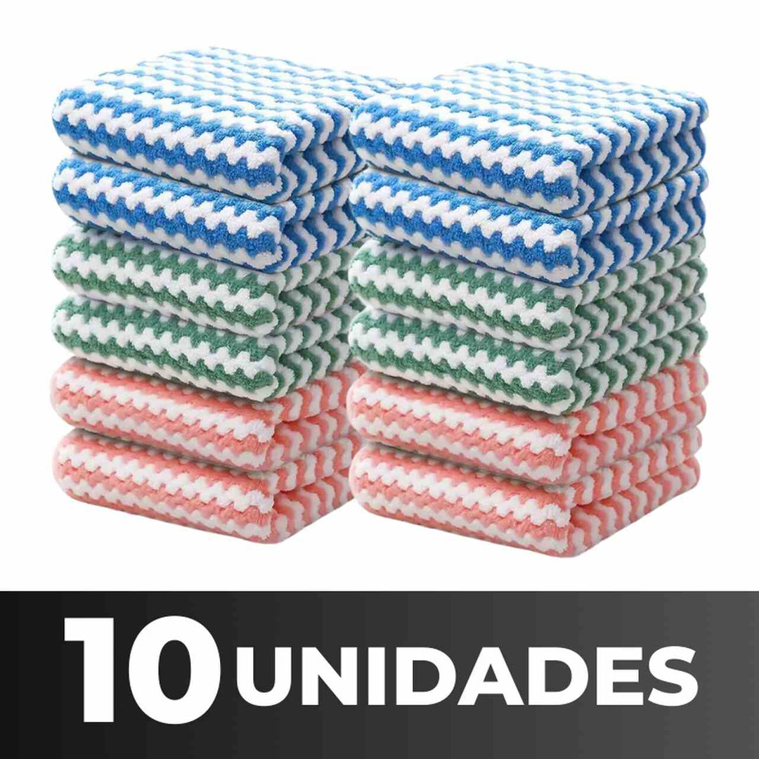 Panos Mágicos® - Limpeza Perfeita Premium Chef Atoalhado - Promoção Especial 🏆
