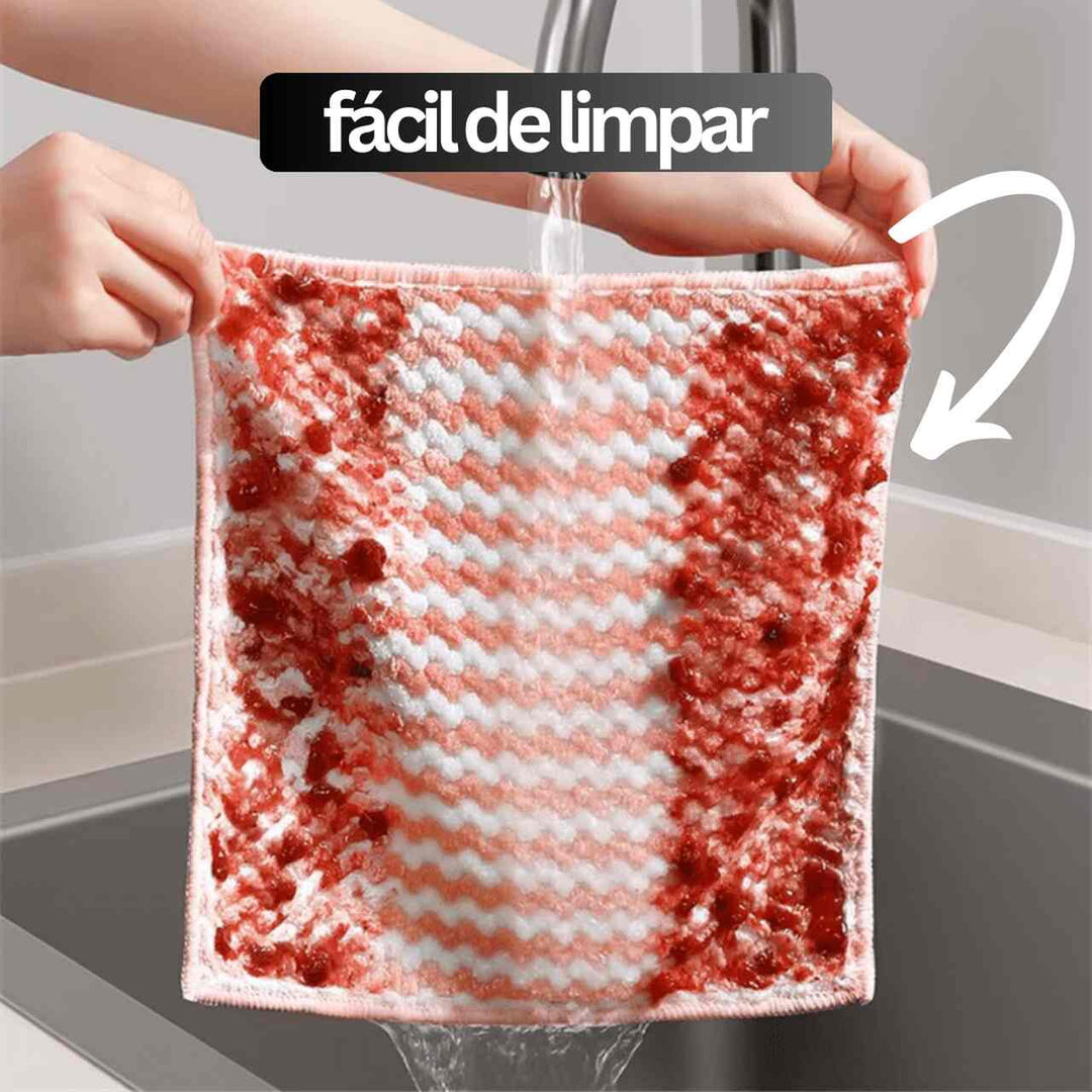 Panos Mágicos® - Limpeza Perfeita Premium Chef Atoalhado - Promoção Especial 🏆