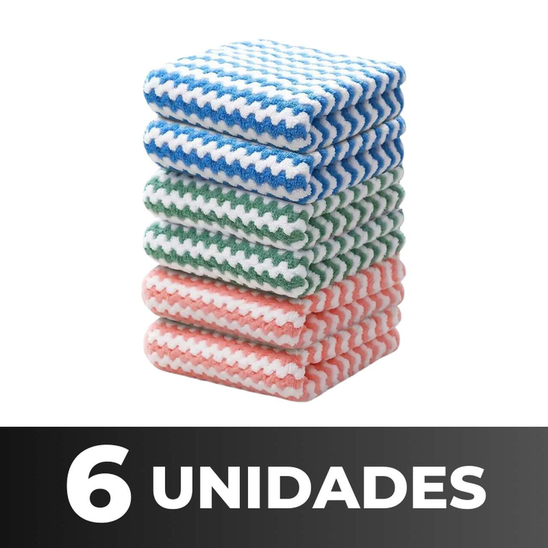 Panos Mágicos® - Limpeza Perfeita Premium Chef Atoalhado - Promoção Especial 🏆