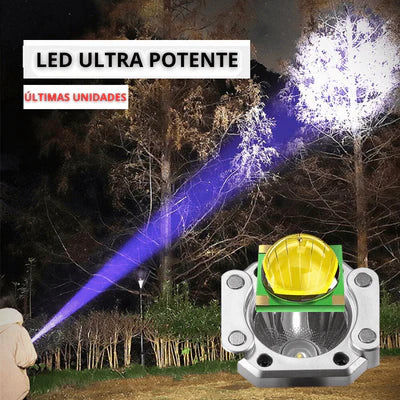 Lanterna Tática 4 em 1 com Powerbank Integrado
