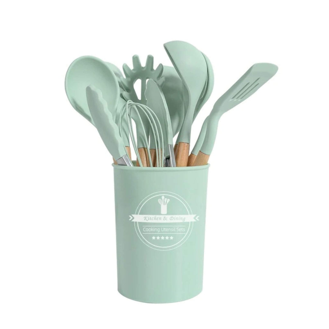 Kit Utensílios para Cozinha - Conjunto Completo 11 Peças