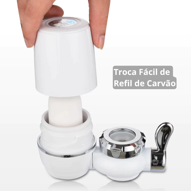 Torneira Filtro Purificador De Água Carvão Ativo PURELIFE - A garantia de água fresca e saudável para toda a sua família!