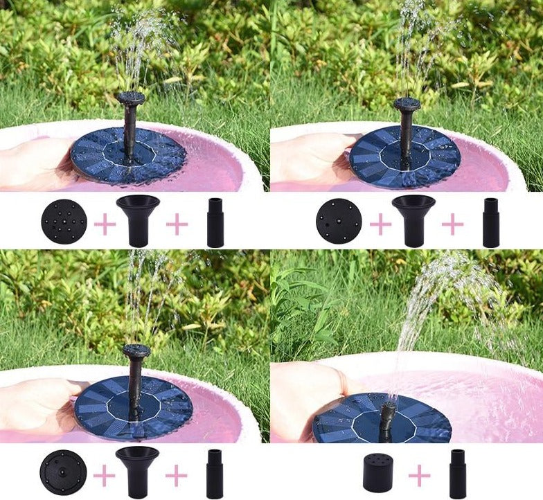 Chafariz Flutuante Fonte De Água Para Pássaros [Energia Solar]