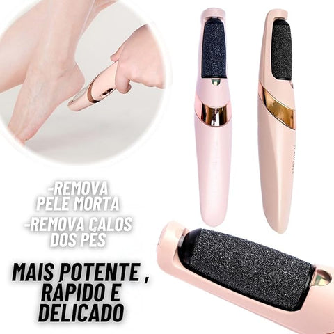 FOOTCLEAN - Lixa Elétrica Removedor de Calos e Rachaduras para os Pés