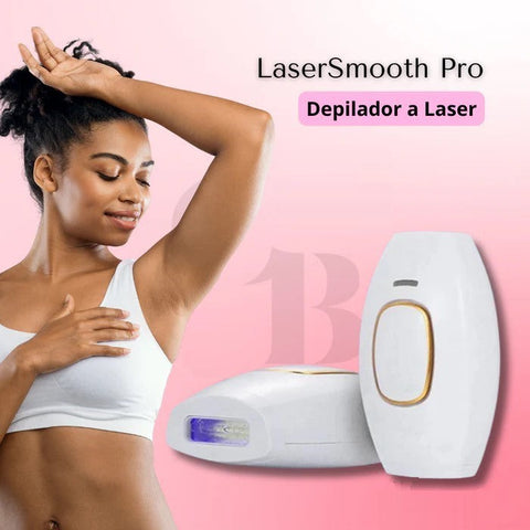 Depilador Indolor LaserSmooth Pro® + Óculos de Proteção UV + Lâmina de Barbear BRINDE