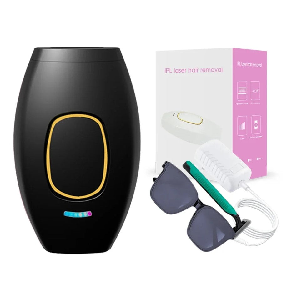 Depilador Indolor LaserSmooth Pro® + Óculos de Proteção UV + Lâmina de Barbear BRINDE
