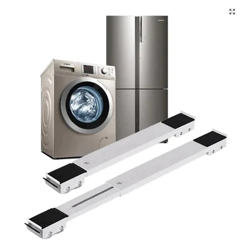 Base com Rodinhas para Moveis Ajustável | FlexMove - Mova Geladeira Fogão Freezer Máquina Sem Esforço ou Perigo