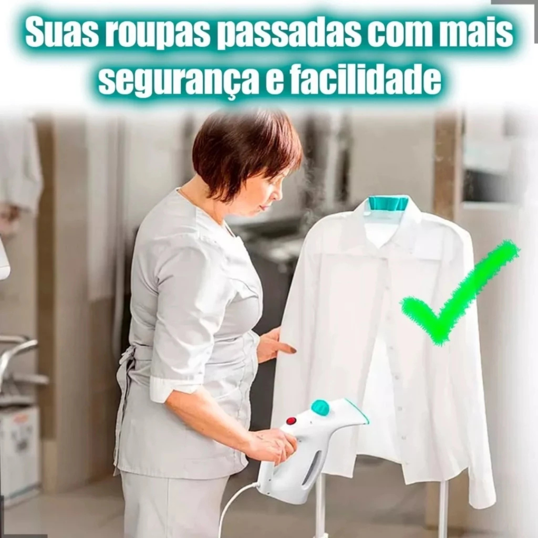 Passadeira Higienizador Roupa Vapor Portátil Alta Potência 800w 110v