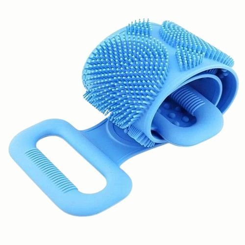 Kit com 4 Escovas de Banho em Silicone Limpeza Esfoliação e Relaxamento