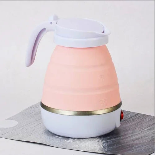 Chaleira Elétrica Portátil Dobrável 600W 0.6L Compacta Viagem