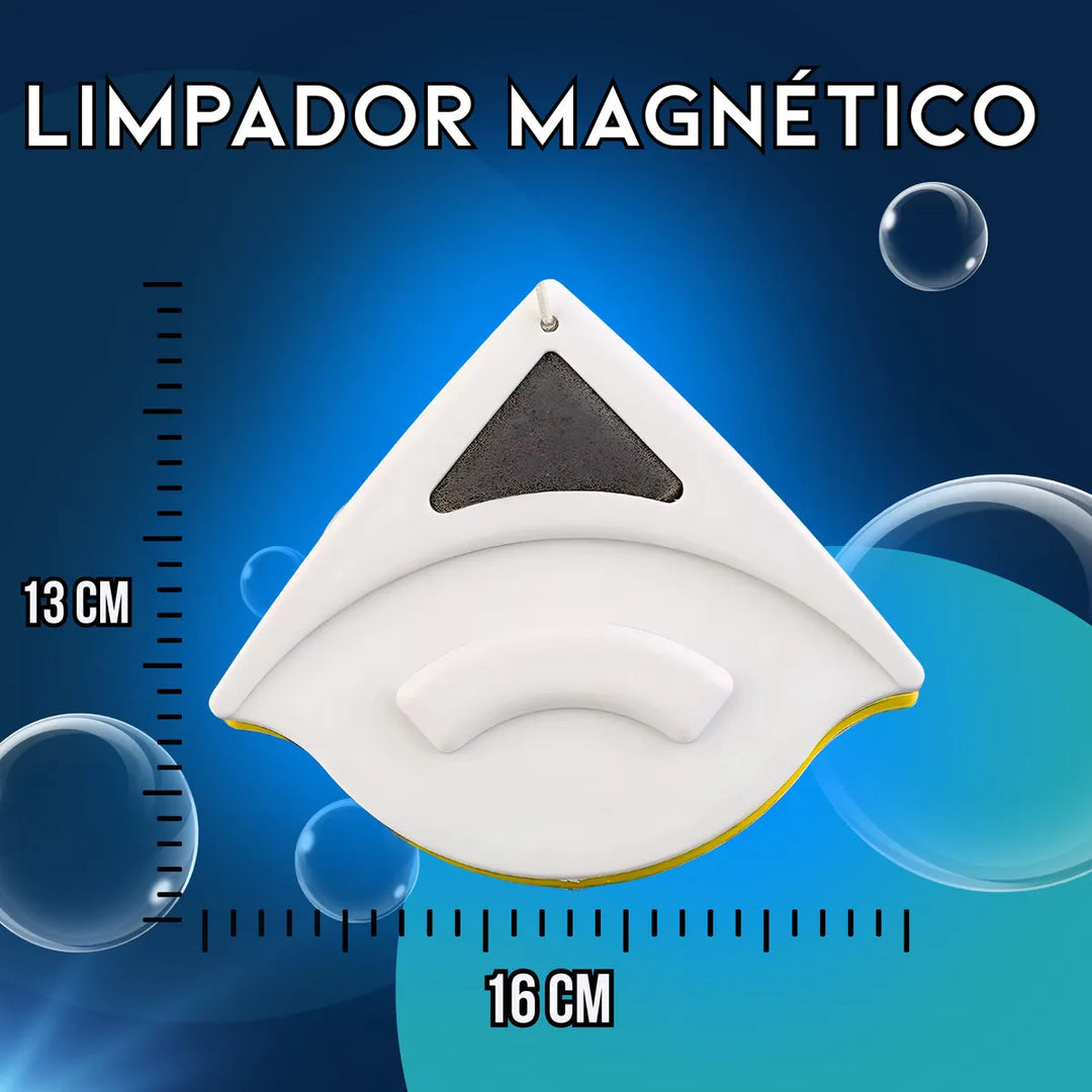 Limpador de Vidros Magnético Dupla Face - Super Imã