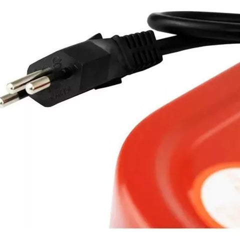 Fogareiro Elétrico Portátil Camping 1 Boca 127v Titanium