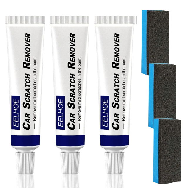 Cera Removedora de Riscos e Arranhões de Carros - Clean Car 80g