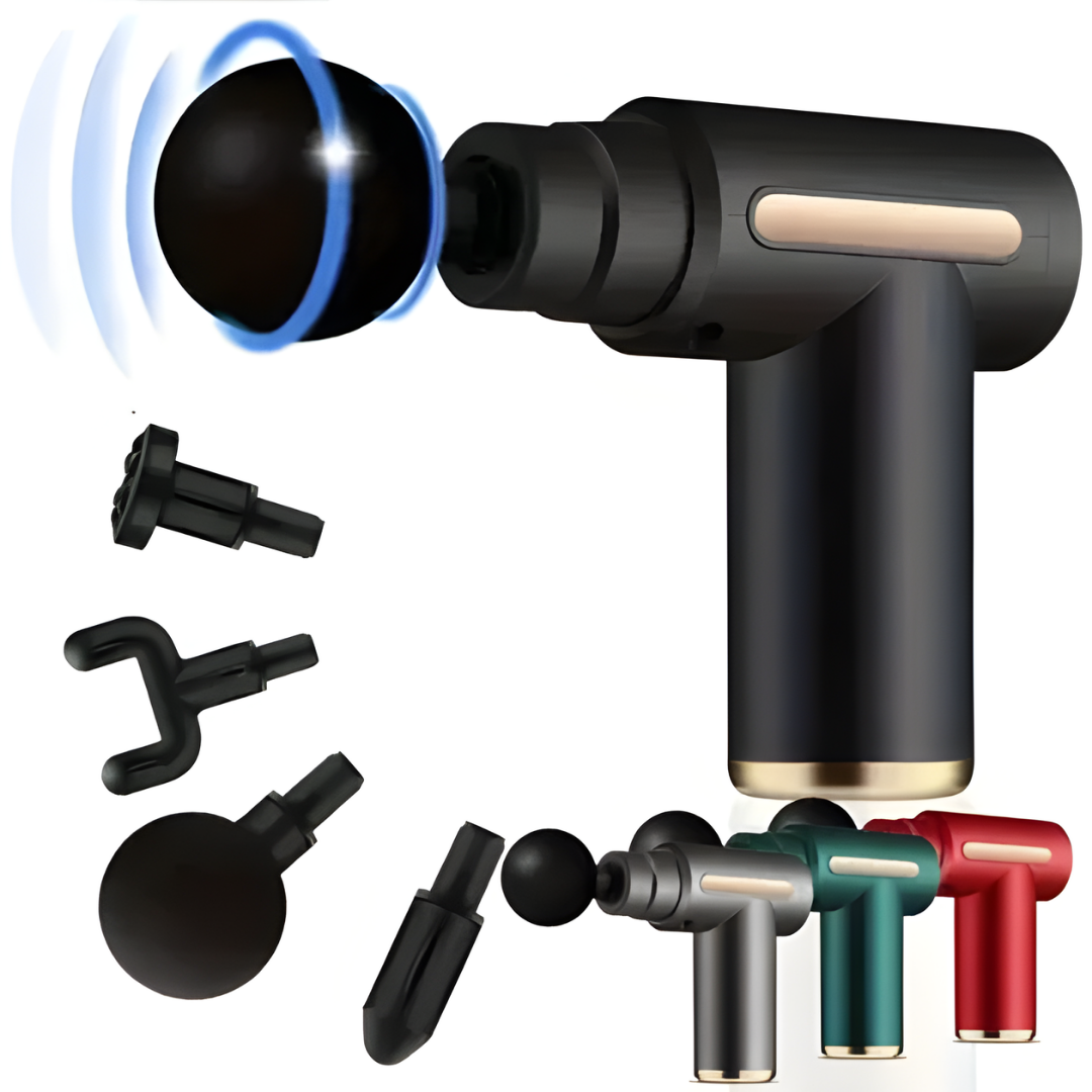 Pistola Massageadora Profissional - Relax Pro - Relaxante Massagem Miofascial Fisioterapia