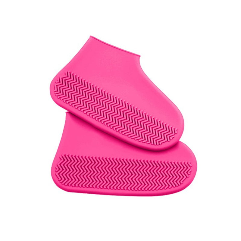 Capa de Calçados Impermeável De Silicone Protetor De Chuva Elástico COMPRE 1 LEVE 2 Pares