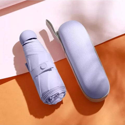 Guarda Chuva De Bolsa Impermeável Portátil À Prova De Uv