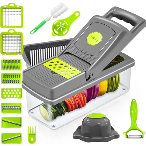 Cortador Ralador e Descascador Multifuncional De Alimentos