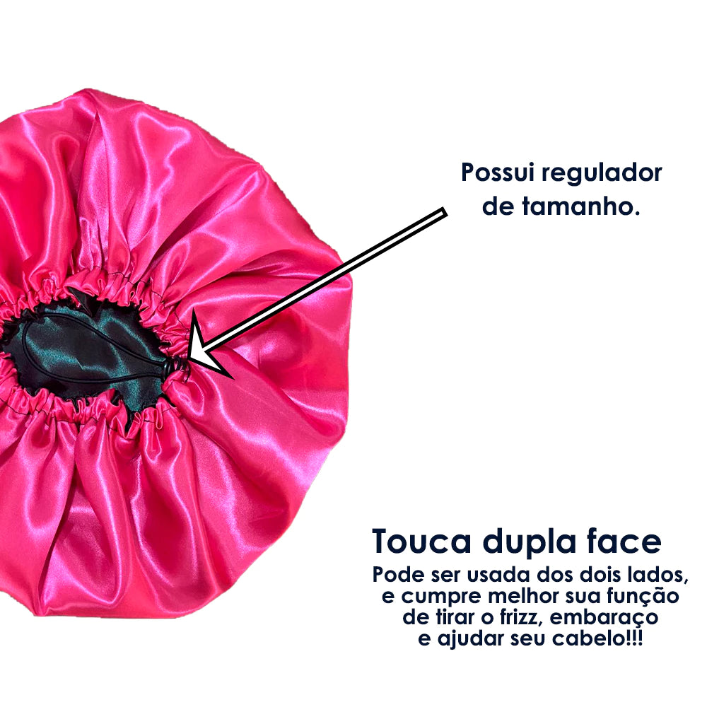 Kit 3 Toucas de Cetim