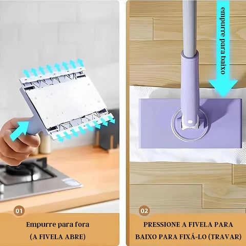 SwapClean | Mop com troca automática de pano