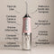 Irrigador Oral Recarregável - CleanJet - Revitalize seu sorriso com o poder da limpeza completa e eficaz!