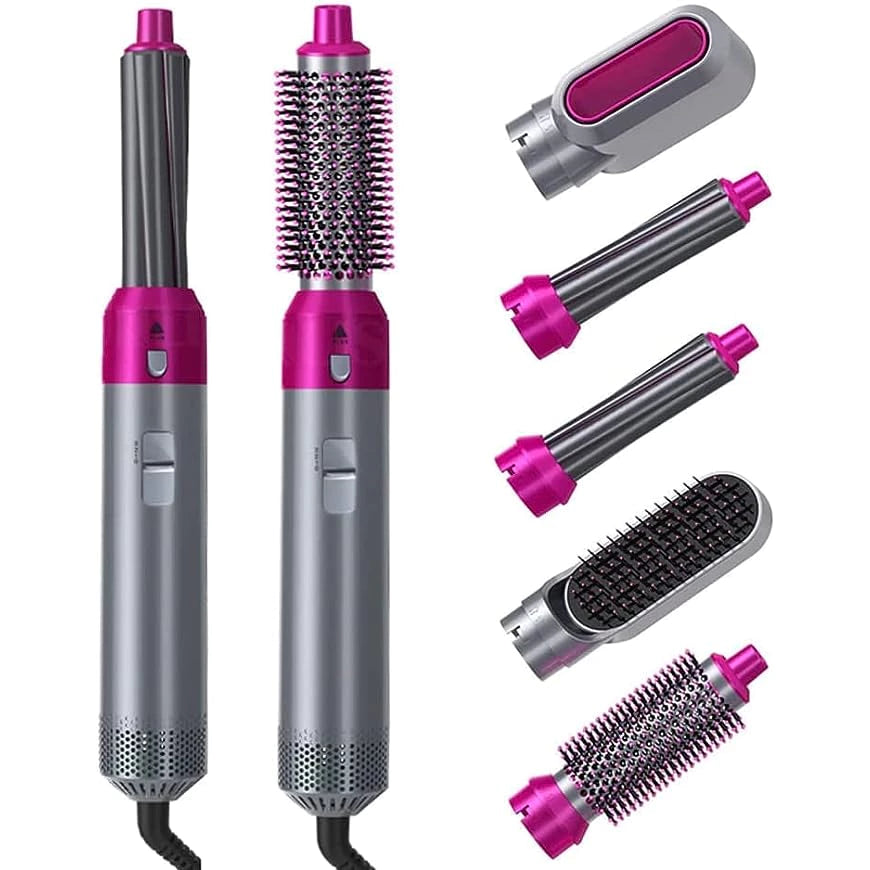 Dany Hair Pro Styler - 5 em 1: Seca, Alisa, Baby liss, Volume e Escova!