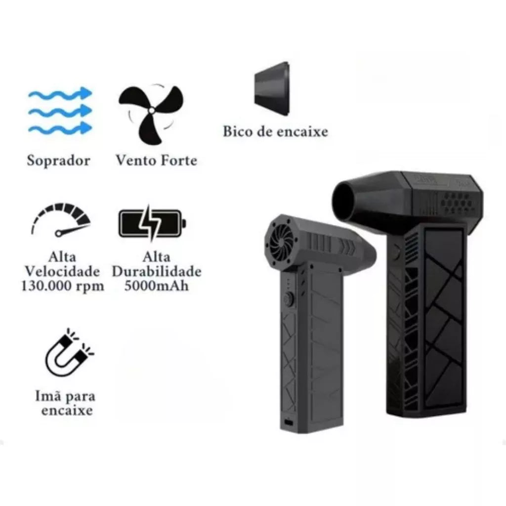 AirBlaster™ Mini Aspirador Sem Fio para uma limpeza sem esforço!