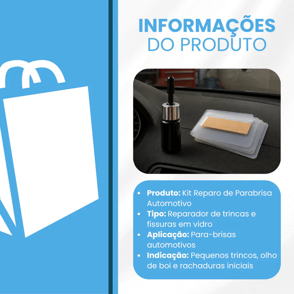 Reparador de Vidros Mágico - Nano Repair