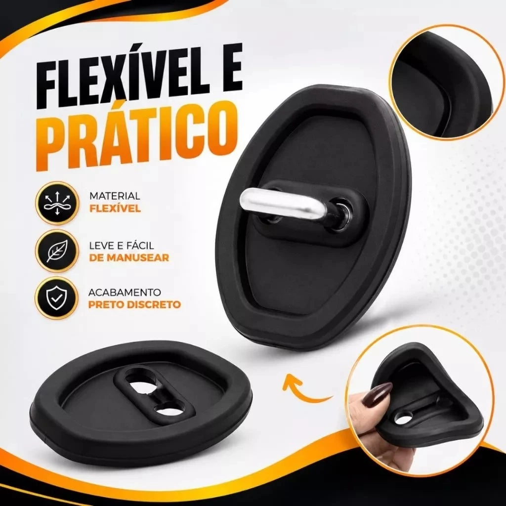 Kit 4 Amortecedor P/ Porta De Carro Anti-impacto Fechadura