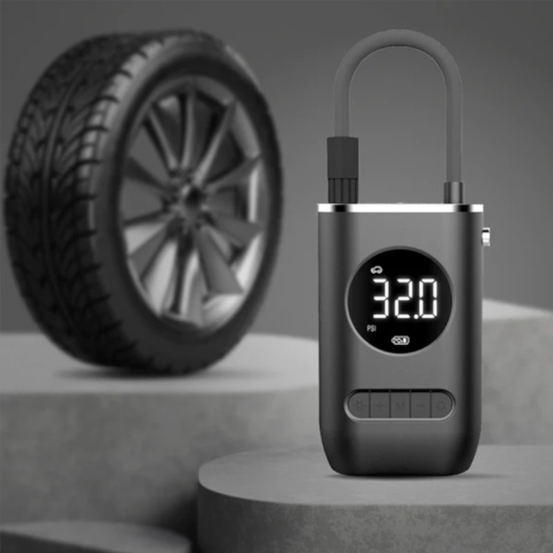 Calibrador de Pneus Digital Elétrico Portátil
