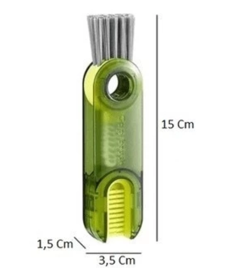 Escova TotalClean™ – Limpeza Profunda com 3 Funções em 1