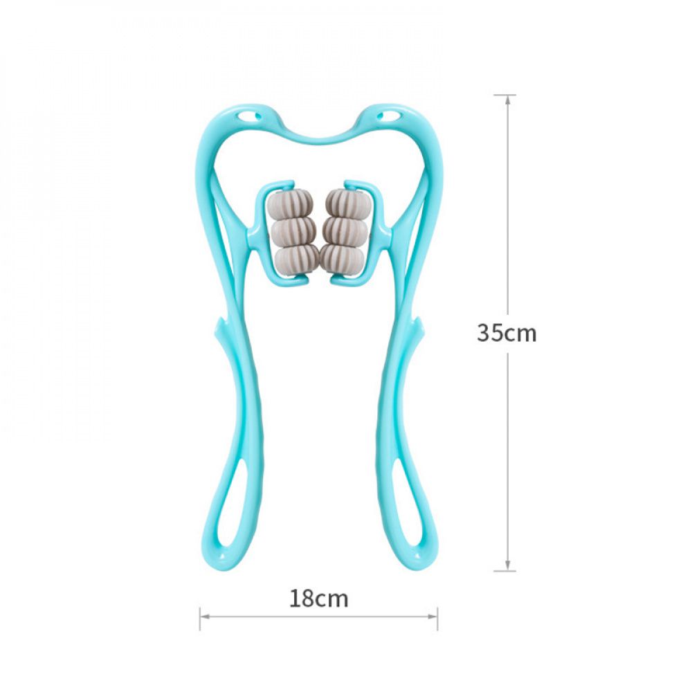 Massageador Manual Profissional com Ponto de Pressão Triplo Para Relaxamento Profundo