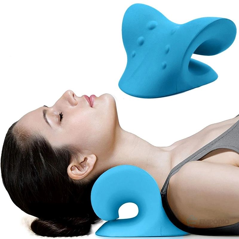 Travesseiro Ortopédico - Massageador e Alinhador Cervical